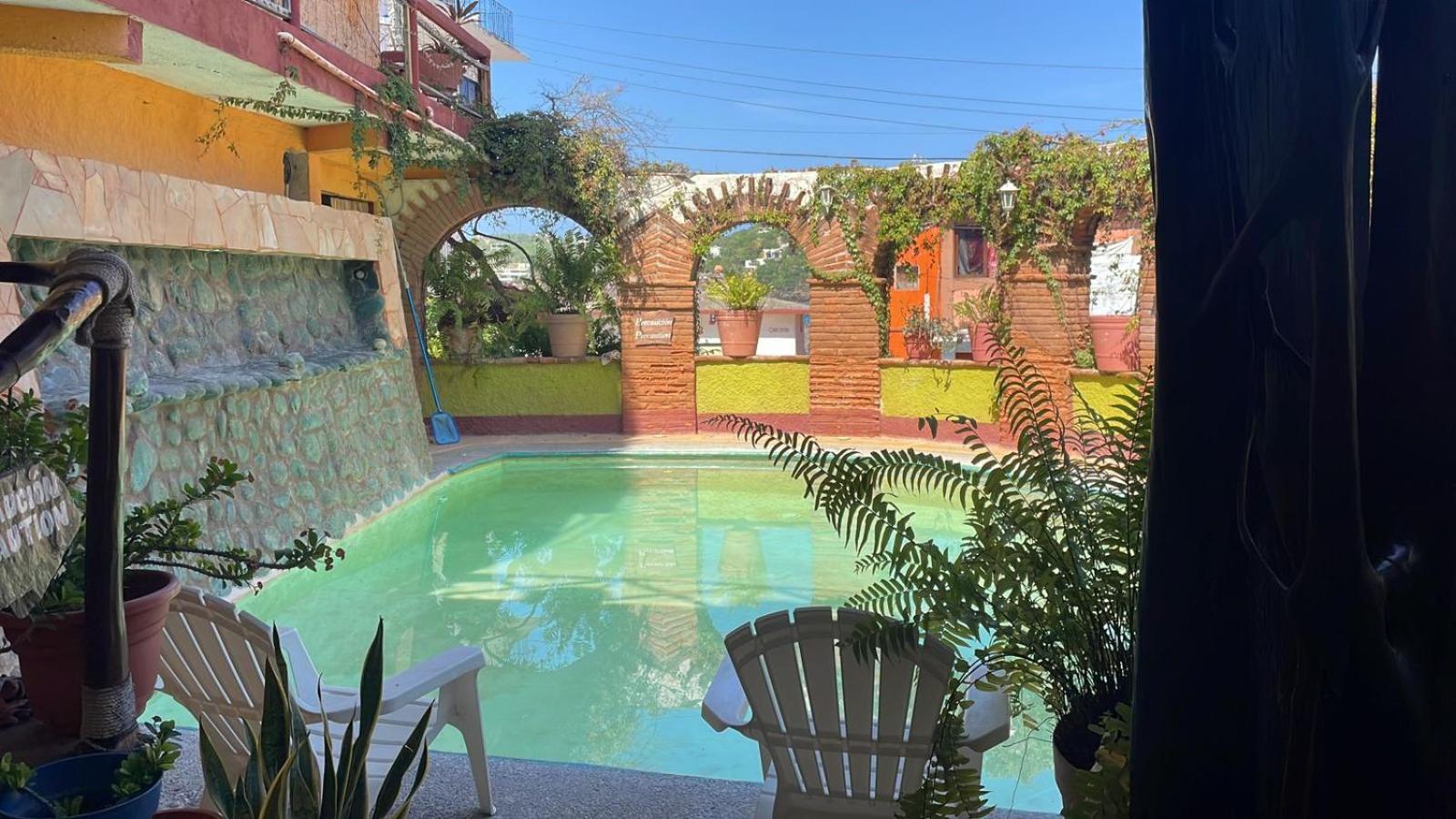 Hotel La Cabana Puerto Ángel Exteriör bild