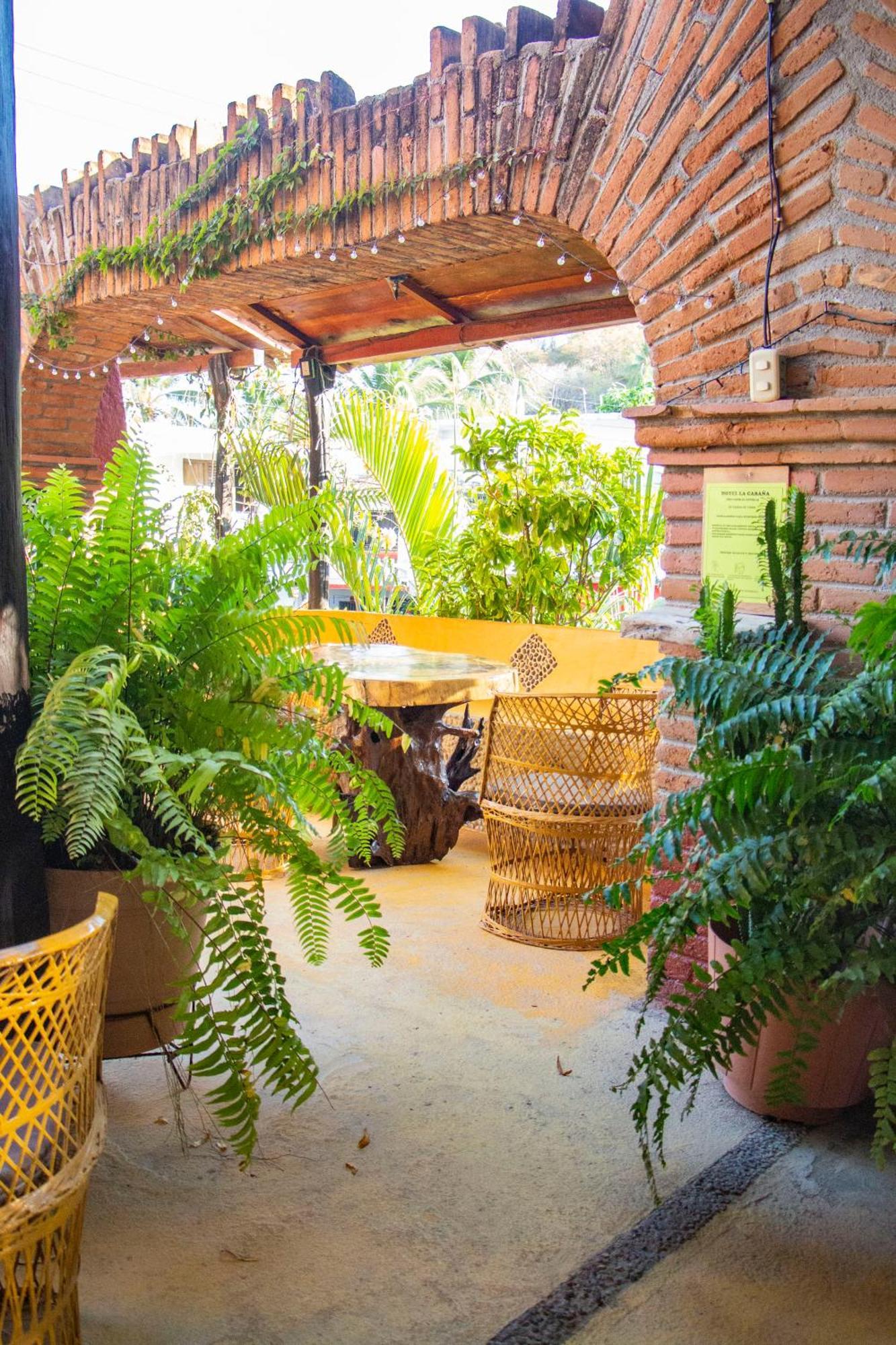 Hotel La Cabana Puerto Ángel Exteriör bild